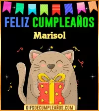 GIF Feliz Cumpleaños Marisol